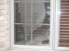 Broken Thermopane window. "Palos Hills Home Inspection Photo"