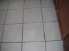 Cracked Floor tile. "Countryside Home Inspector Photo"