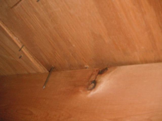 Poorly fastened floor sheathing. "Channahon Home Inspection Photos"