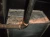 The duct work has probable asbestos on it. Health Hazard. "River Forest Home Inspection Photo"